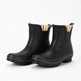 Evercreatures Ladies Ankle Wellies All Black
