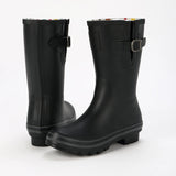Evercreatures Ladies Short Wellies All Black