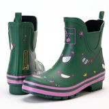 Evercreatures Ladies Ankle Wellies Chicken