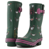 Evercreatures Ladies Short Wellies Chick UK8