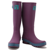 Evercreatures Ladies Wellington Eggplant