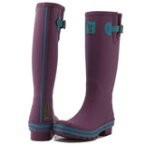 Evercreatures Ladies Wellington Eggplant