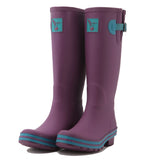 Evercreatures Ladies Wellington Eggplant