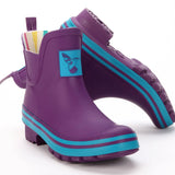 Evercreatures Ladies Ankle Wellies Eggplant