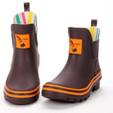 Evercreatures Ladies Ankle Wellies Terracotta