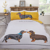Reversible Hello Sausage Duvet Set
