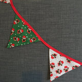 Beautiful Bunting Christmas Pug Dog