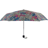 Ladies Umbrella Compact Leopard Print