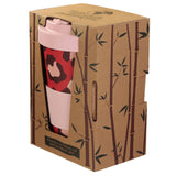 Eco Friendly Bamboo Travel Cup Leopard Print