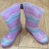 Mud Rocks Children's Wellingtons Mermaid