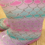 Mud Rocks Children's Wellingtons Mermaid