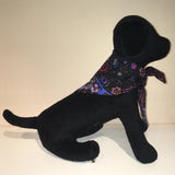 Dog Bandana Millefiore Dark Print
