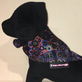 Dog Bandana Millefiore Dark Print
