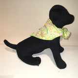 Dog Bandana Lime Paperweight Print