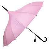 Walking Umbrella Pagoda Classic Pale Pink