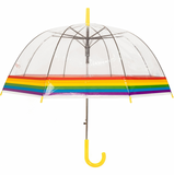 Ladies Umbrella Dome Rainbow Yel X-BRELLA