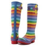Evercreatures Ladies Wellingtons Rainbow