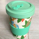Eco Friendly Bamboo Travel Cup Sloth Design