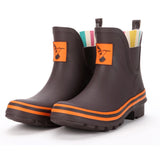 Evercreatures Ladies Ankle Wellies Terracotta