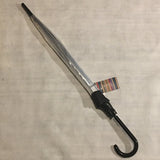 Ladies Umbrella Dome Clear Black SOAKE