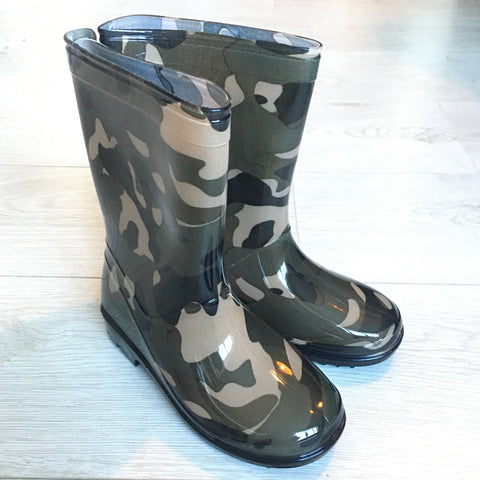 Mud Rocks Children's Wellingtons Camouflage