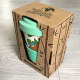 Eco Friendly Bamboo Travel Cup Sloth Design