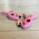 Beach Towel Clips Flamingo