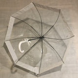 Ladies Umbrella Dome Clear White SOAKE