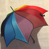 Ladies Swirl Umbrella Rainbow SOAKE