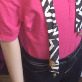 Jeans Bag Zebra Liberty Fabric Belt Head Band