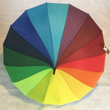 Ladies Pagoda Umbrella Rainbow Soake