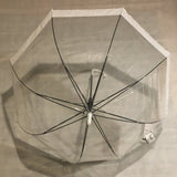 Ladies Umbrella Dome Clear White SOAKE